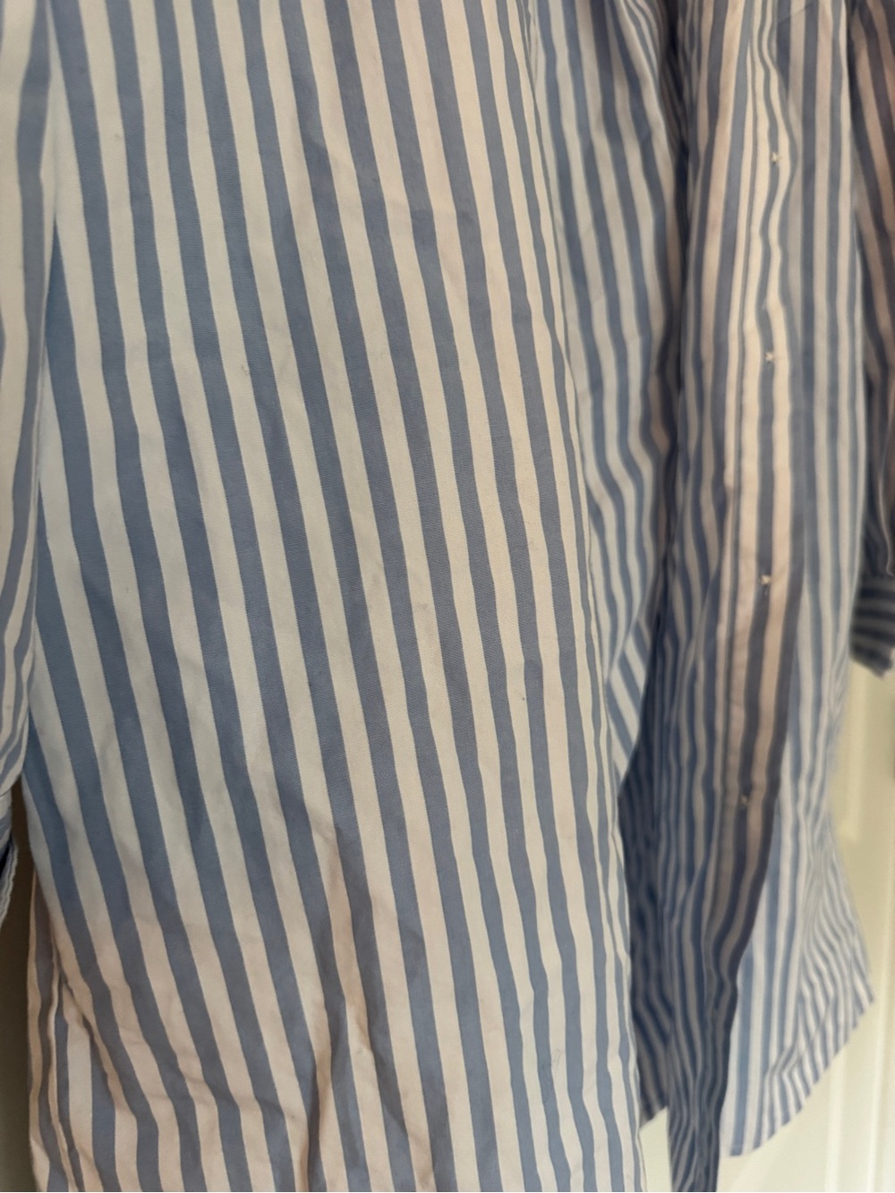 Levi's Light Blue & White Striped Shirt Dress - Picture 3 of 4
